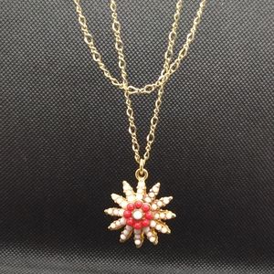 2 for $10 J Crew pendant necklace. 39" total.